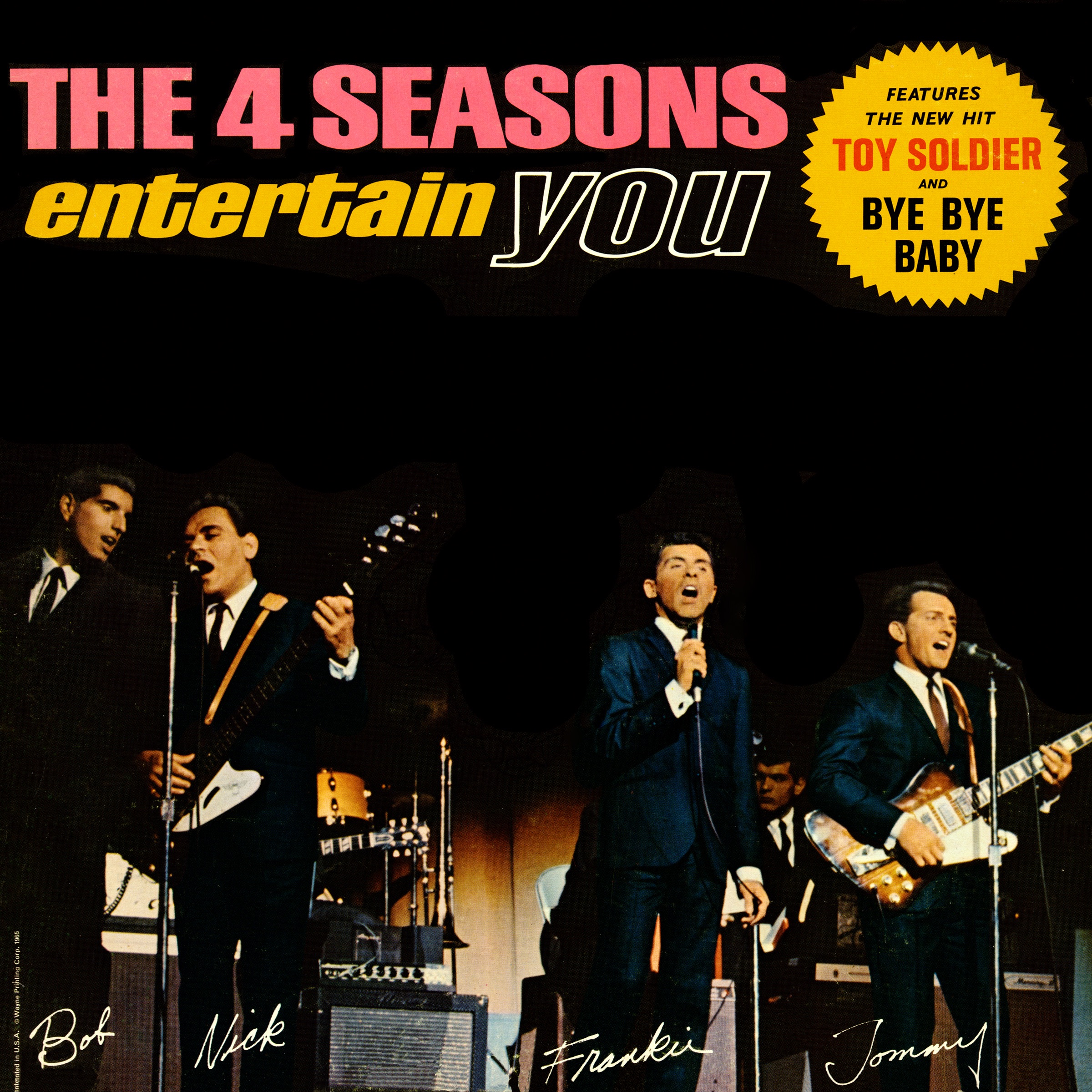 The 4 Seasons Entertain You album cover