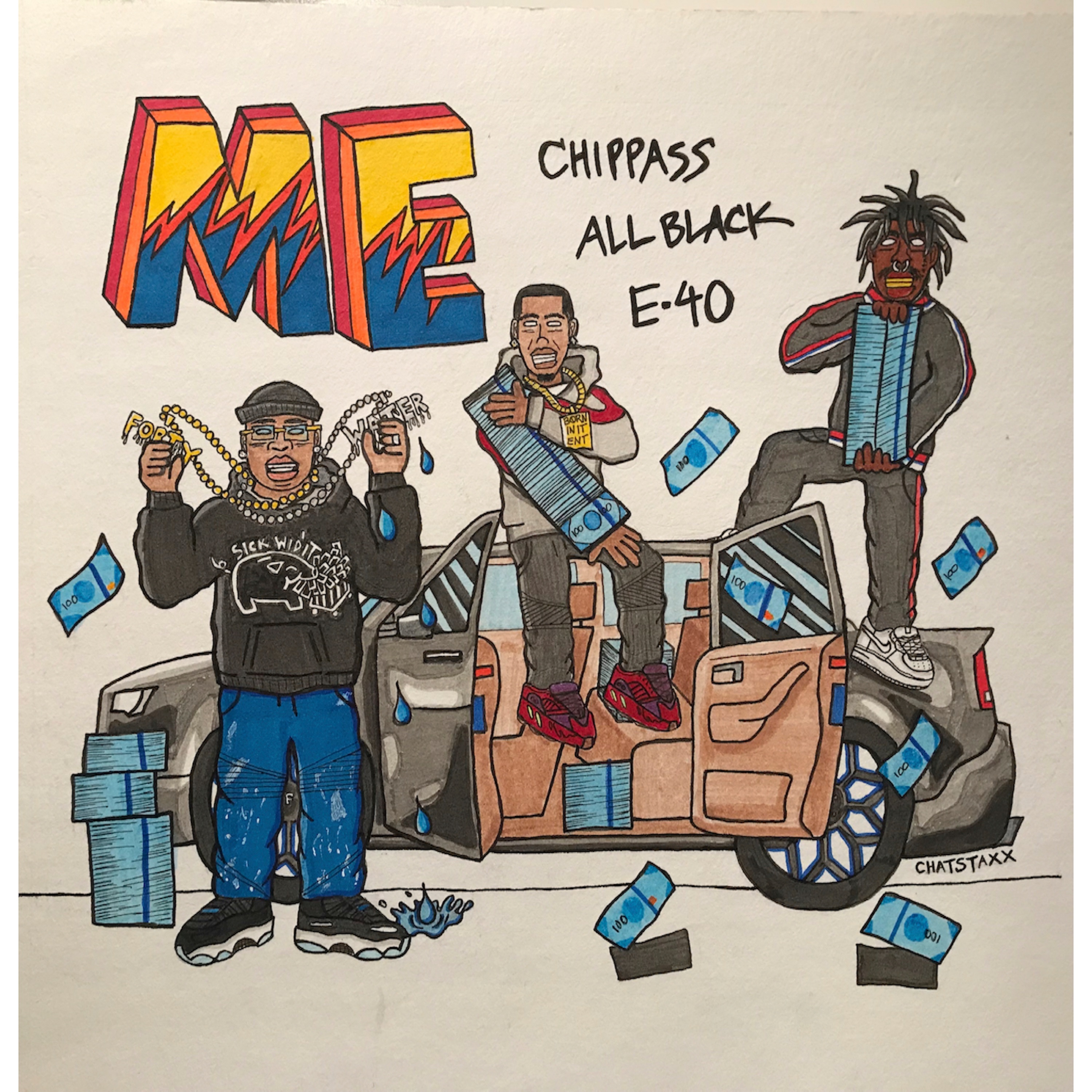 Me (feat. E-40 & ALLBLACK) - Single album cover