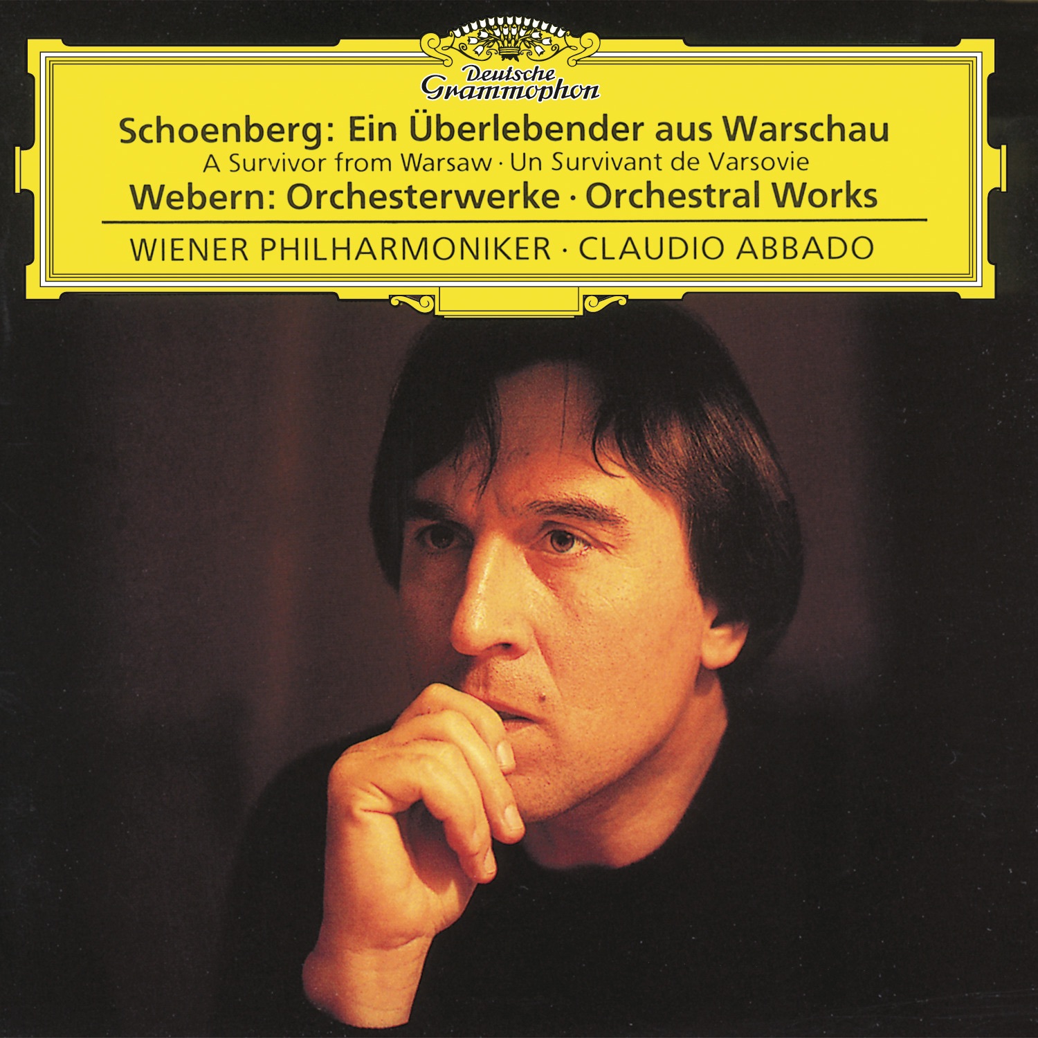 Schoenberg: A Survivor from Warsaw, Op. 46 - Webern: Orchestral Works album cover