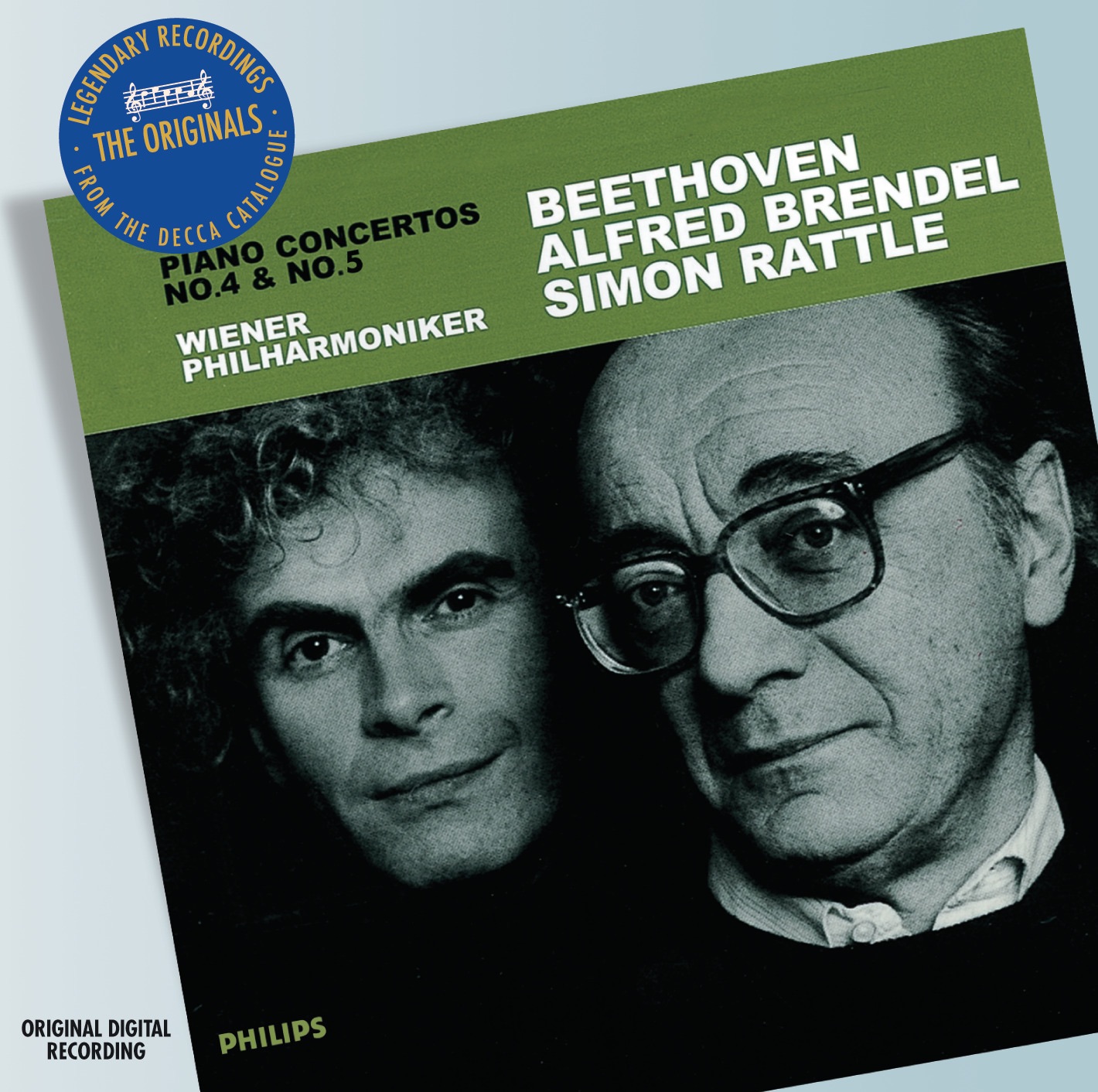 Beethoven: Piano Concertos Nos. 4 & 5 album cover