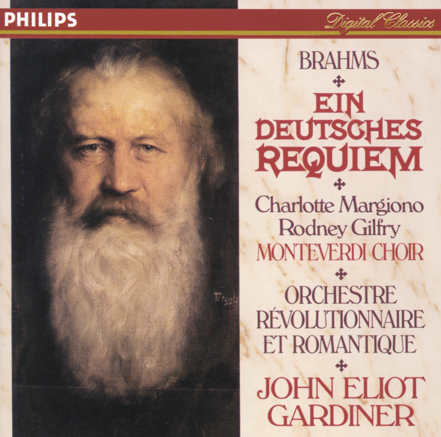 Brahms: Ein deutsches Requiem album cover