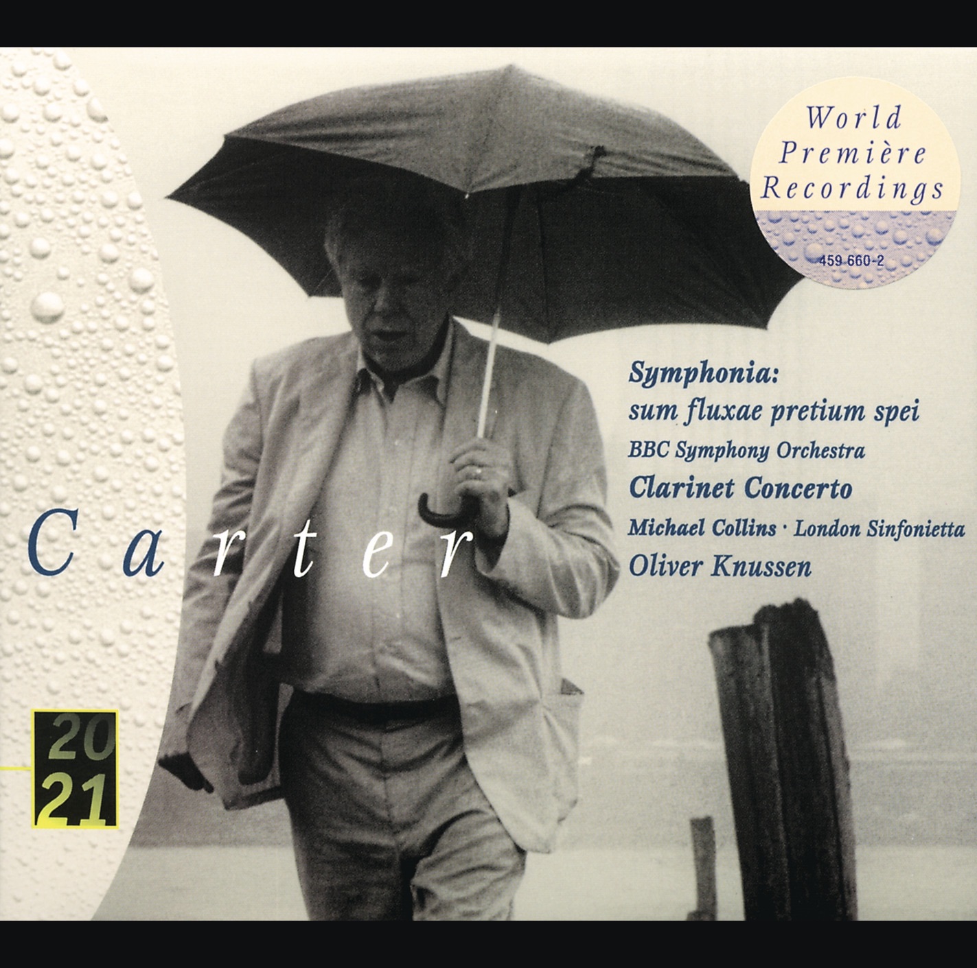 Carter: Clarinet Concerto - Symphonia album cover