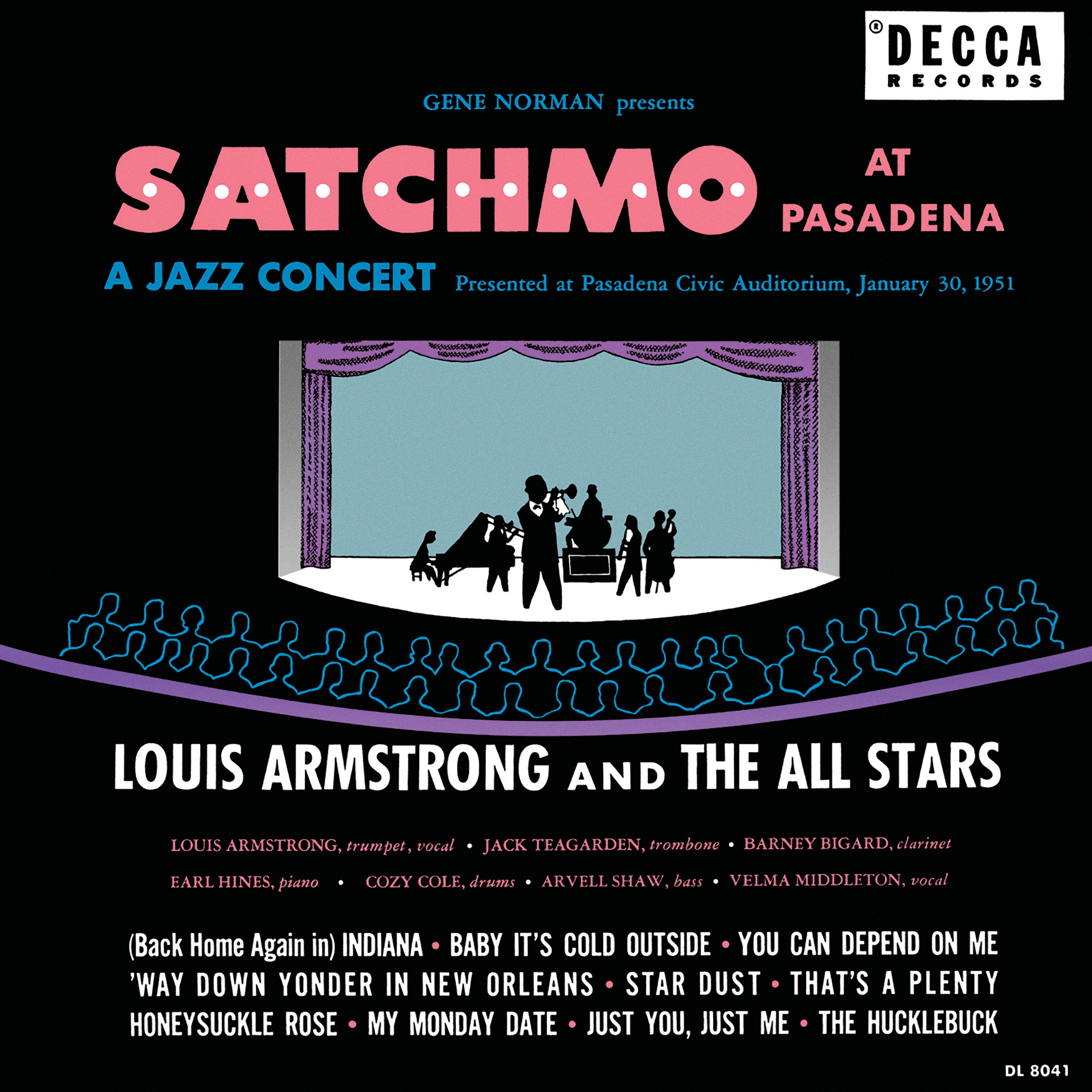 Satchmo at Pasadena (Live) album cover