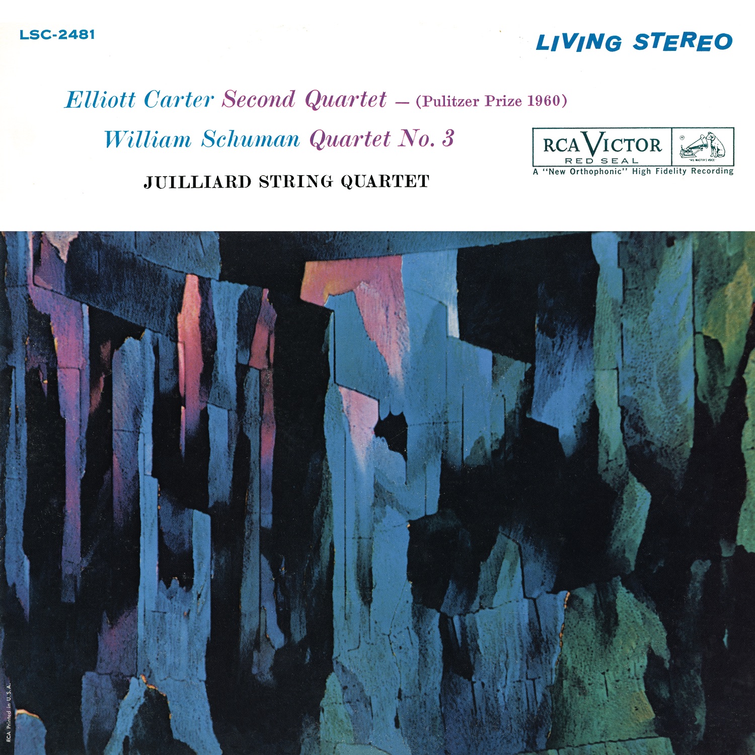 Carter: String Quartet No. 2 - Schuman: String Quartet No. 3 album cover
