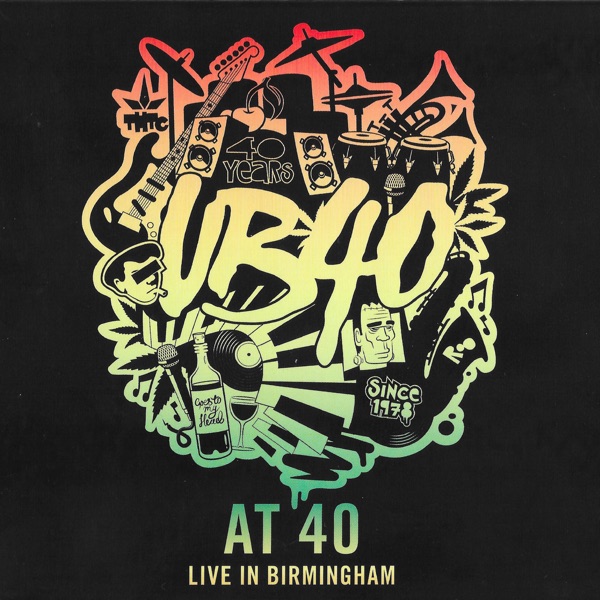 Ub40 at 40 (Live in Birmingham) album cover