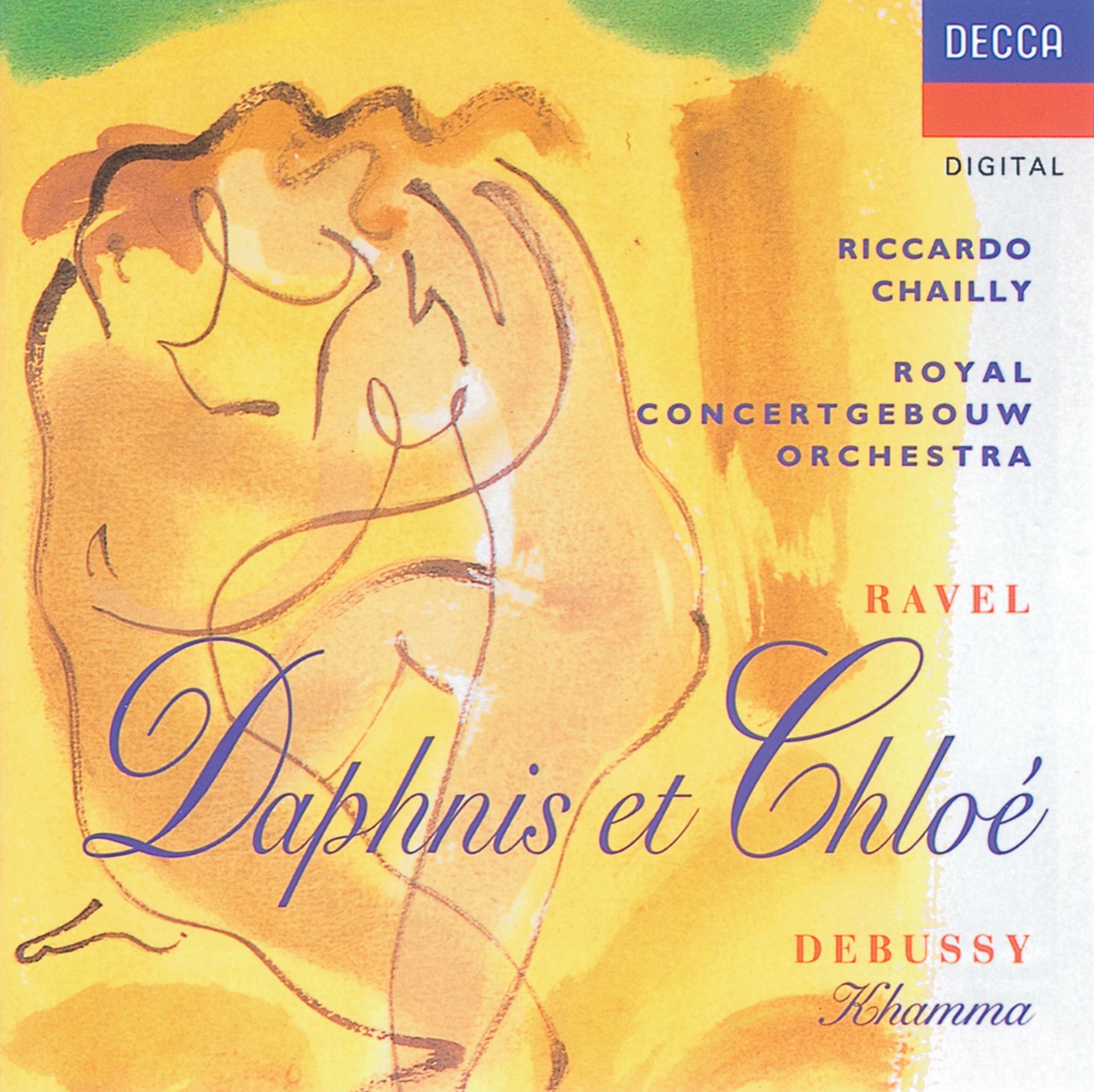 Ravel - Debussy: Daphnis & Chloë - Khamma album cover