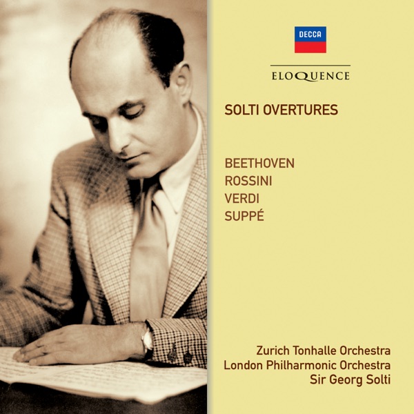 Solti Overtures album cover