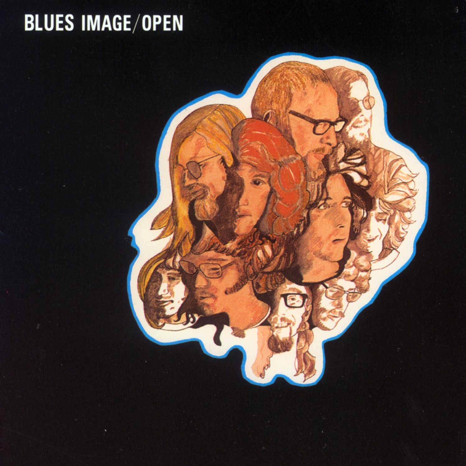 Open album cover