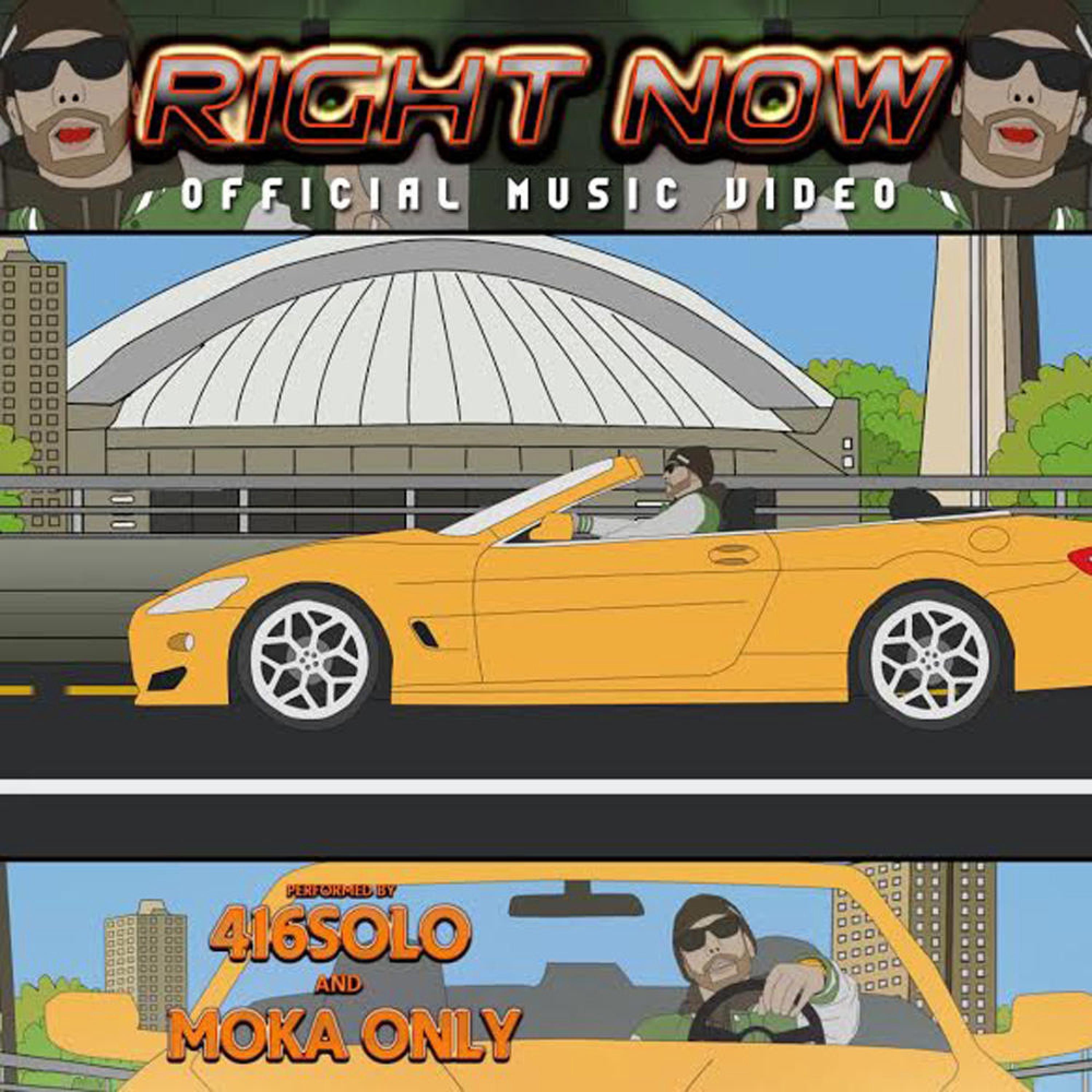 Right Now feat (feat. Moka Only) - Single album cover