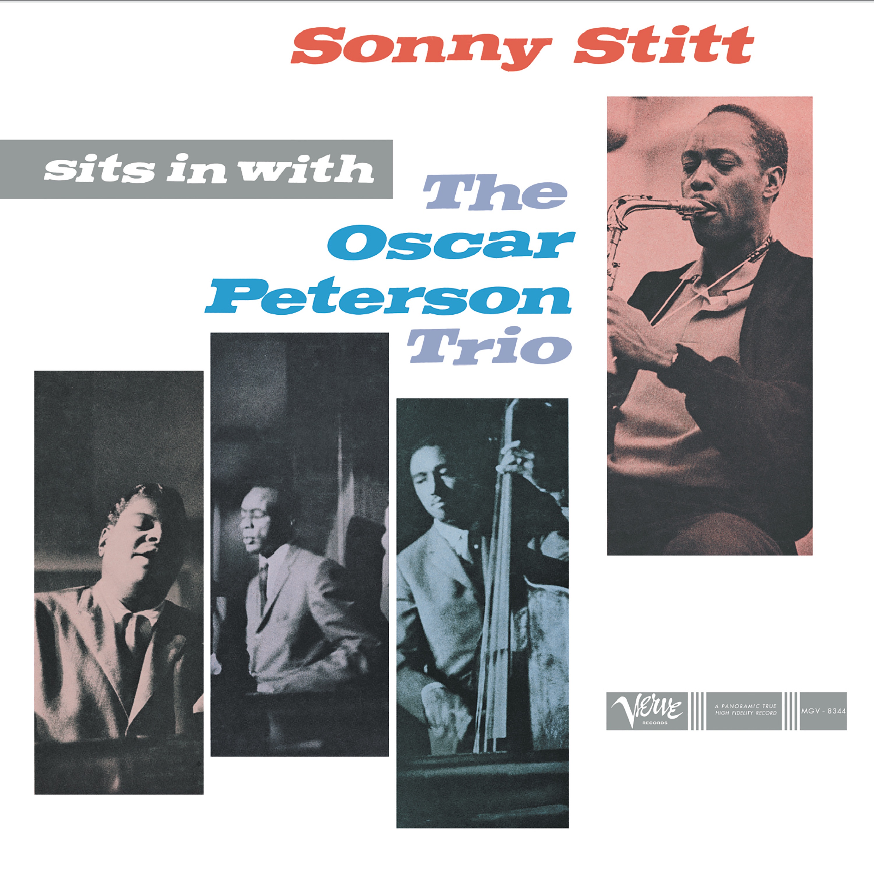 Sonny Stitt Sits In With The Oscar Peterson Trio album cover