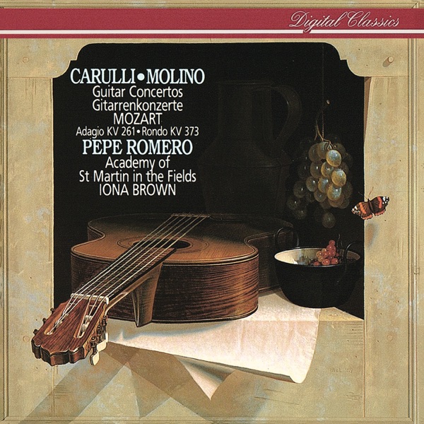 Carulli, Molino & Mozart: Guitar Concertos - Adagio K. 261 - Rondo K. 373 album cover