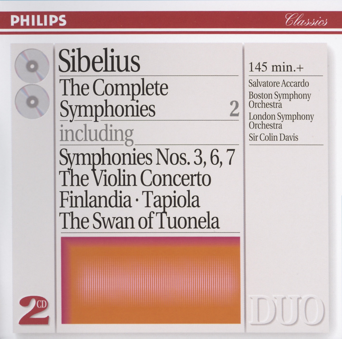 Sibelius: The Complete Symphonies, Etc., Vol. 2 album cover