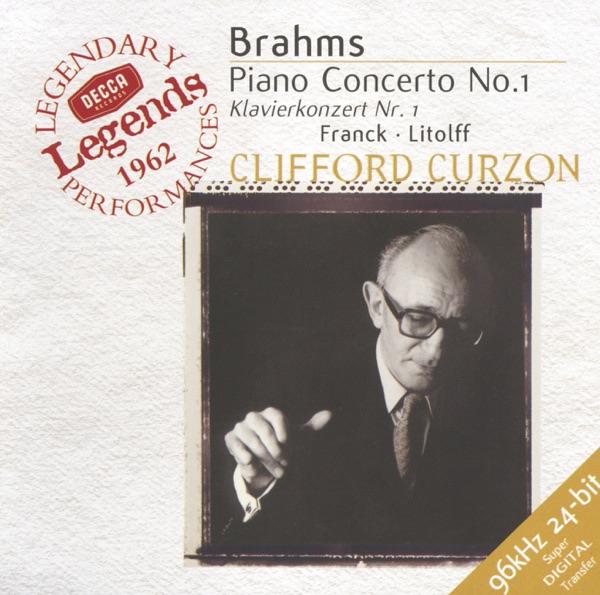 Brahms: Piano Concerto No. 1, Franck: Variations Symphoniques & Litolff: Concerto Symphonique album cover
