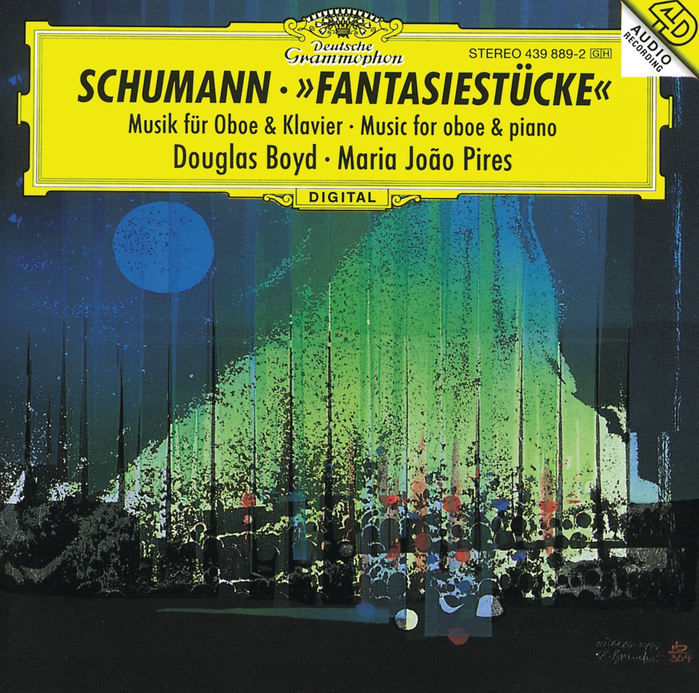 Schumann: Music for Oboe and Piano album cover