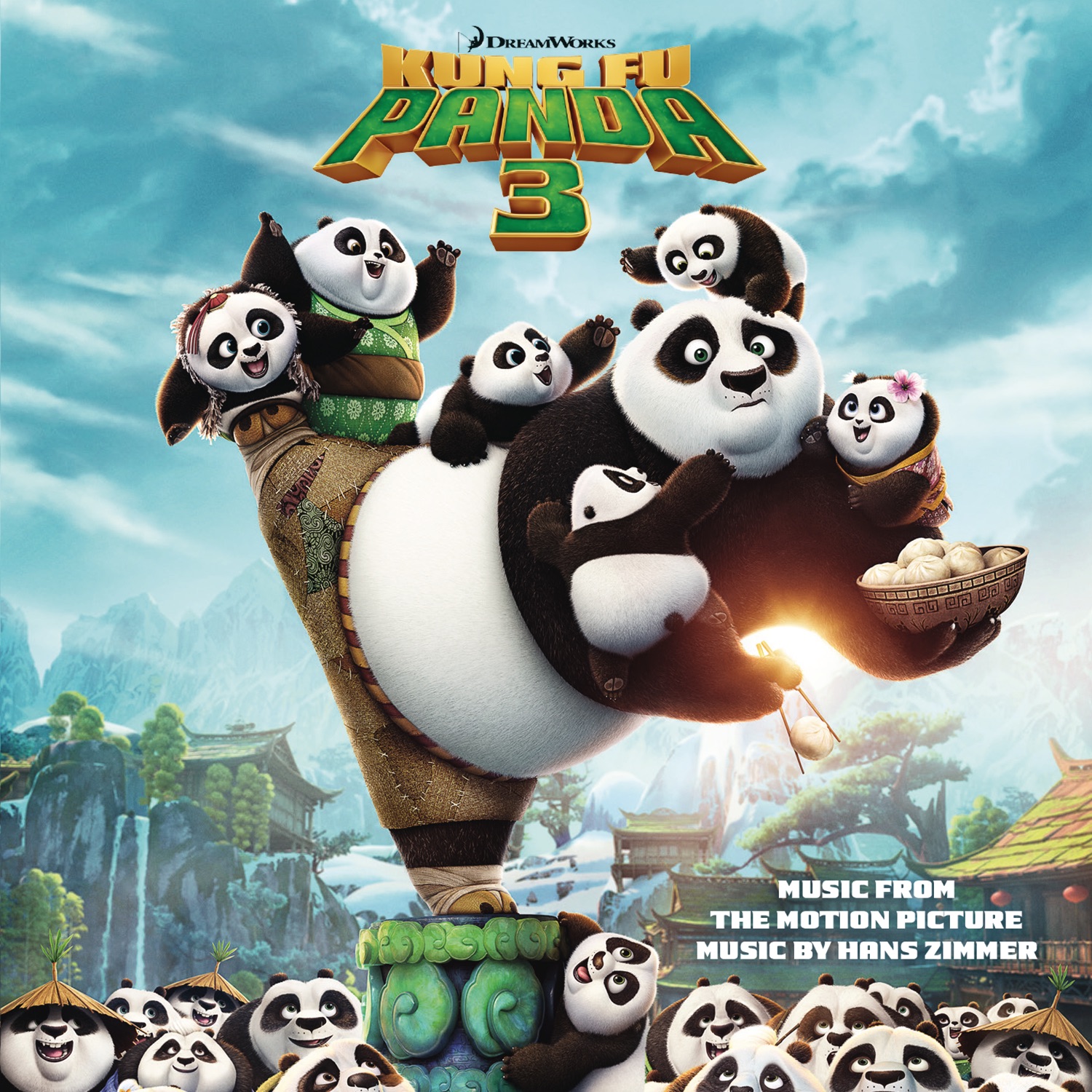 Kung Fu Panda 3 (Music from the Motion Picture) album cover
