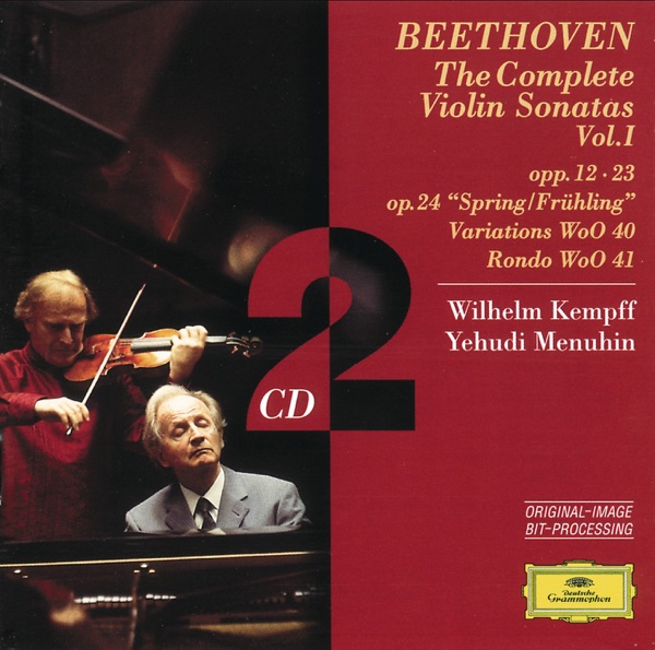 Beethoven: The Complete Violin Sonatas Vol. I album cover