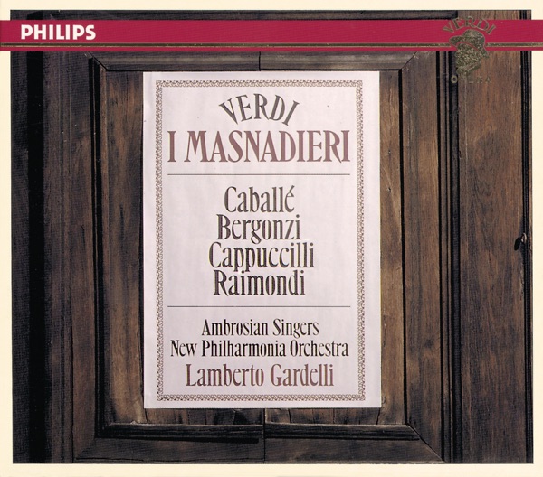 Verdi: I Masnadieri album cover