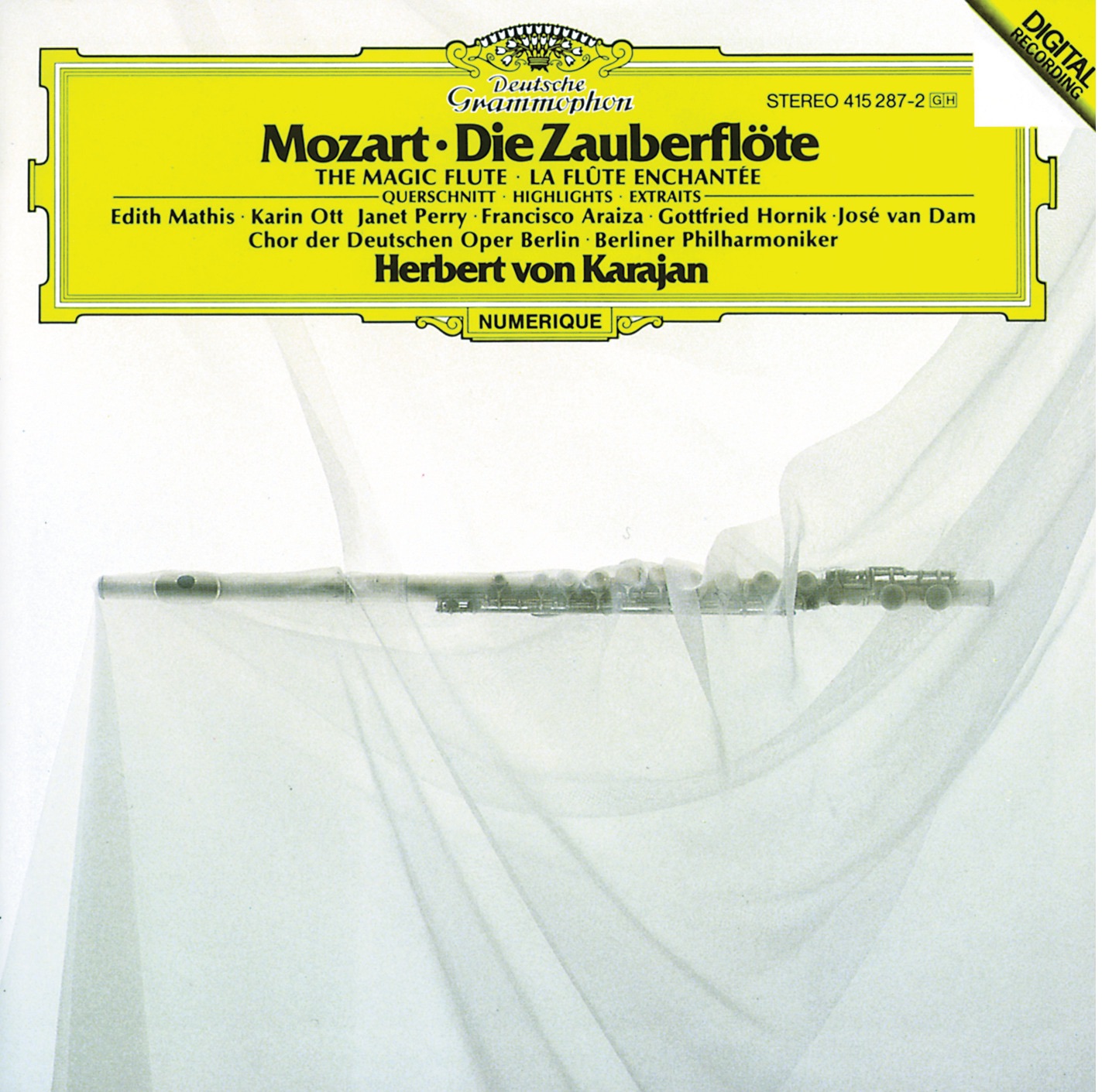Mozart: Die Zauberflöte - Highlights album cover