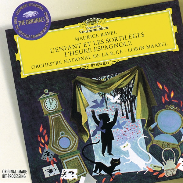 Ravel: L'enfant et les sortilèges; L'heure espagnole album cover