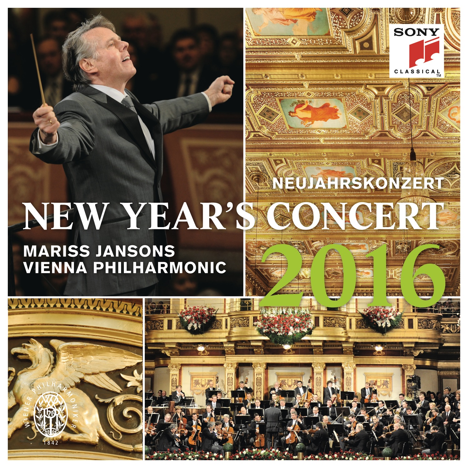 New Year's Concert 2016 (Neujahrskonzert 2016) album cover