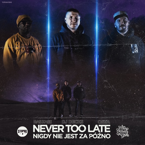 Never Too Late / Nigdy nie jest za późno - Single album cover