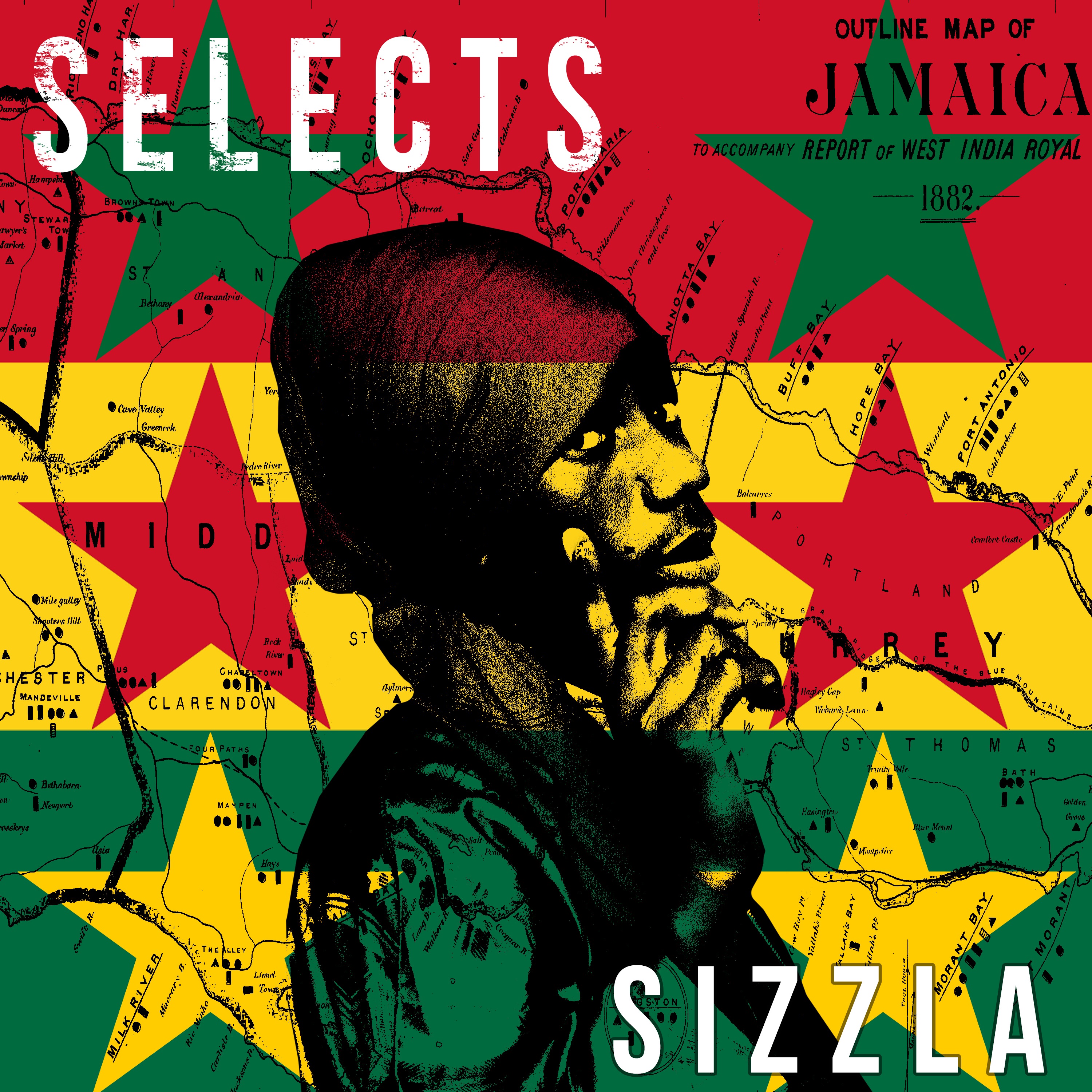 Sizzla Selects Reggae album cover