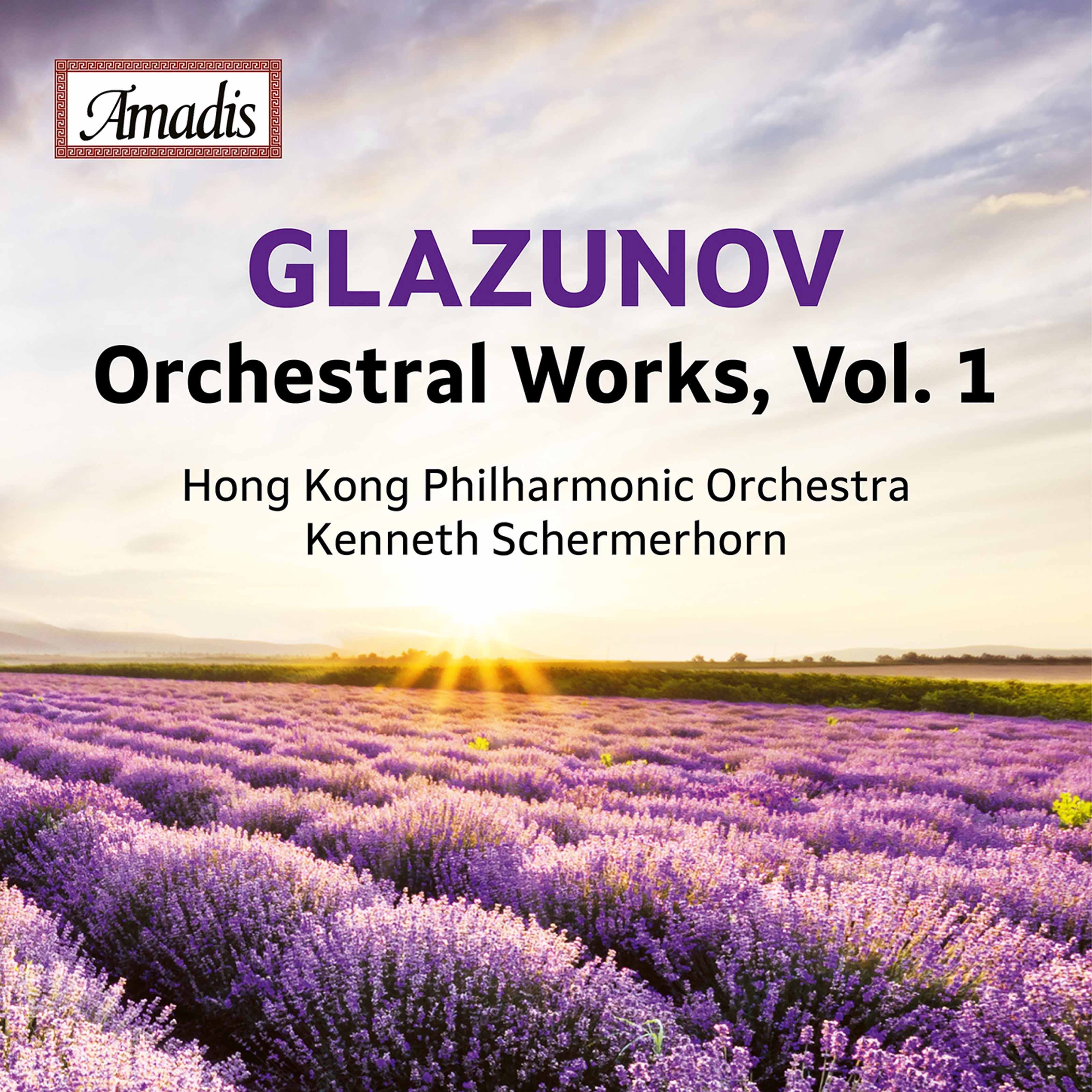 Glazunov: Orchestral Works, Vol. 1 album cover