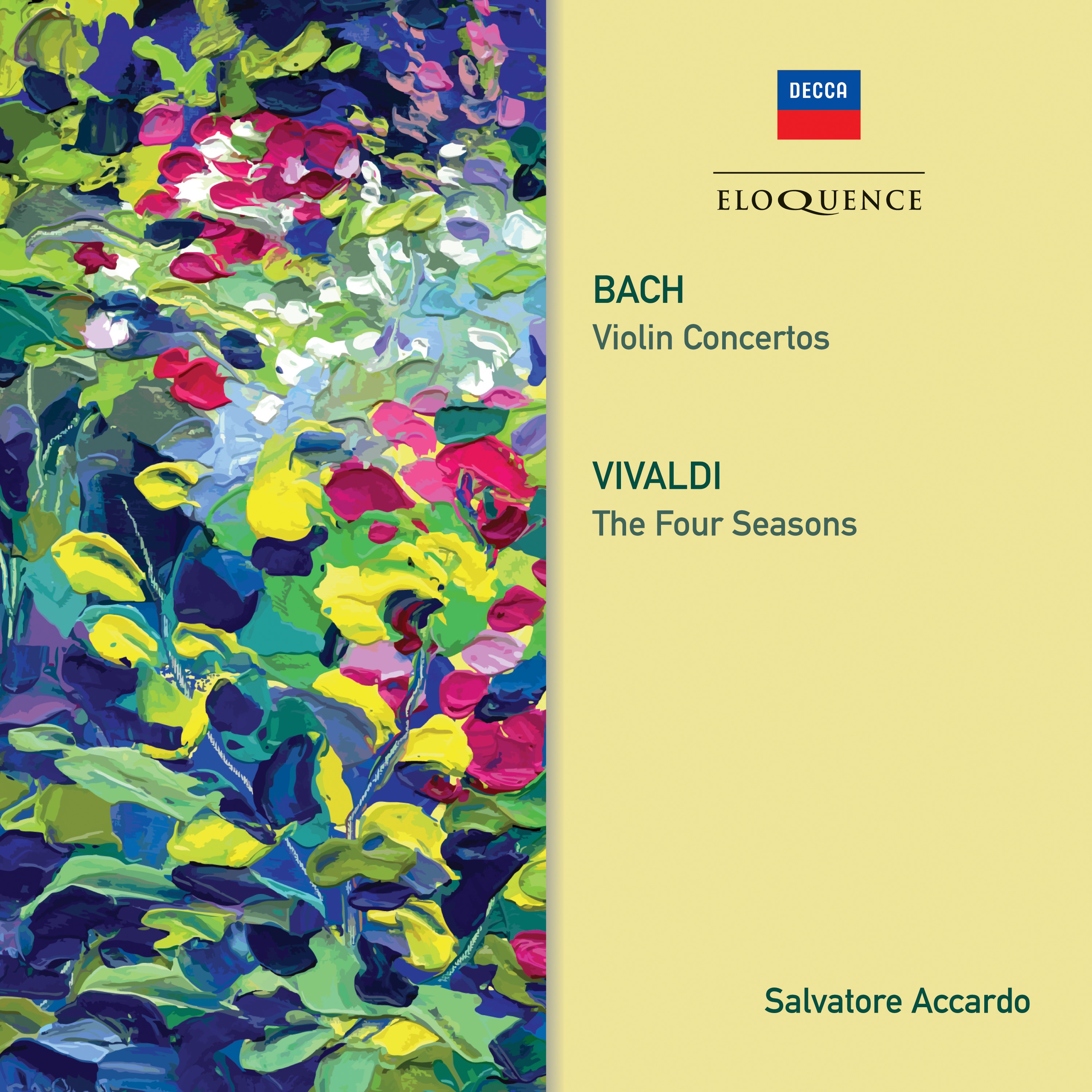 Bach: Violin Concertos - Vivaldi: The Four Seasons album cover