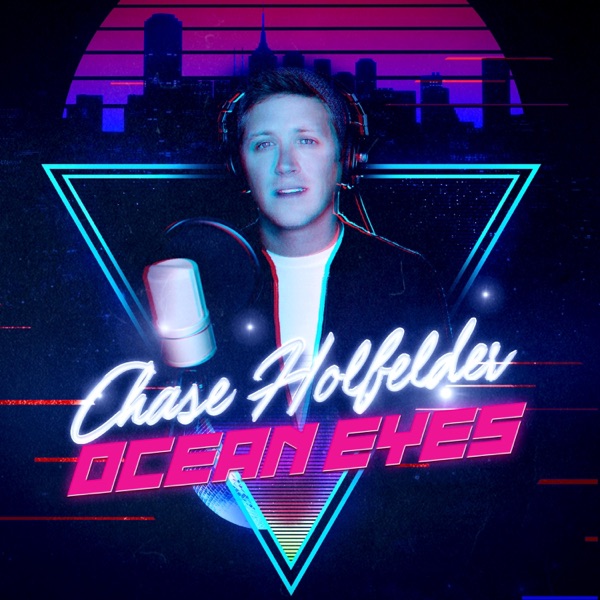 Ocean Eyes (Synthwave Version) - Single album cover