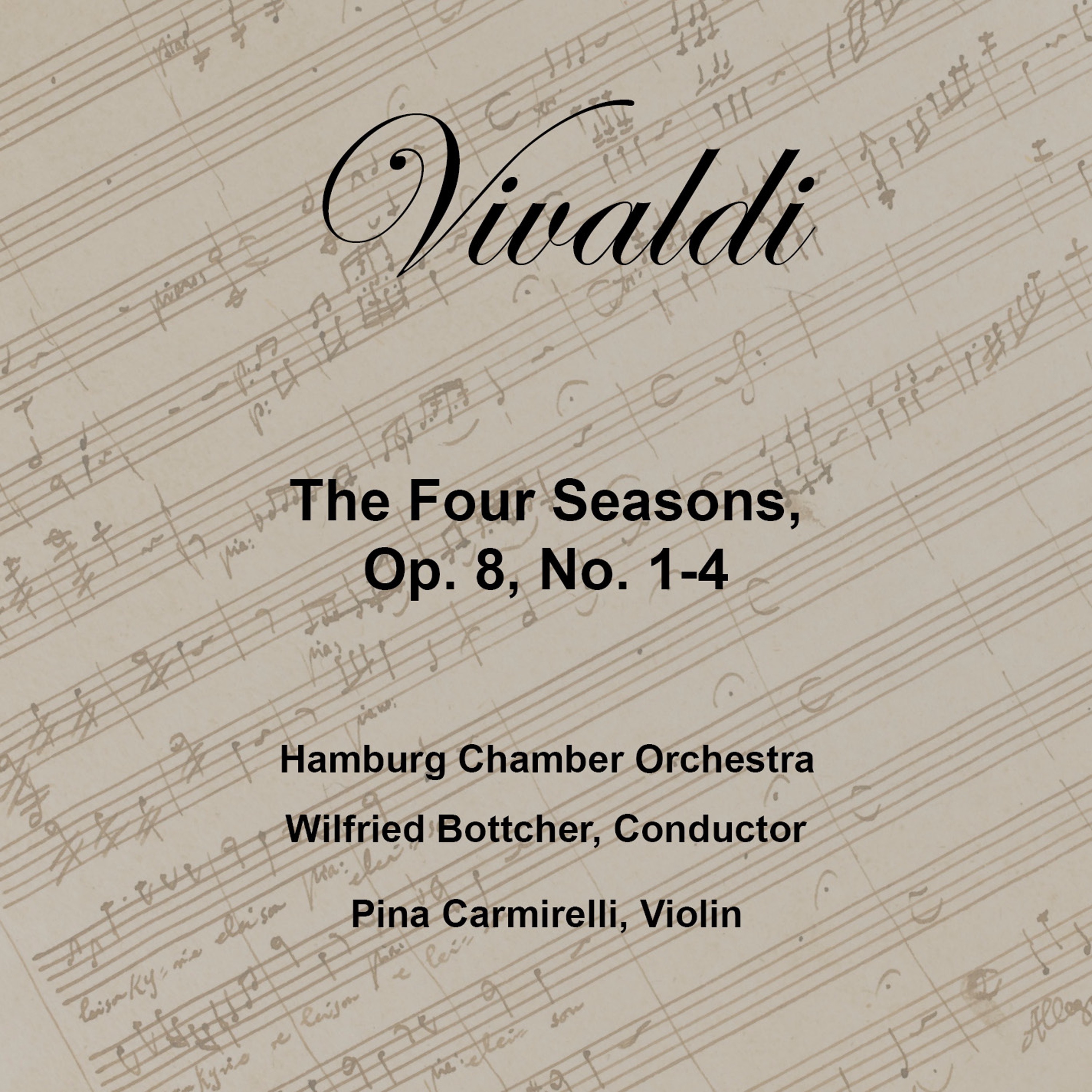 Vivaldi: The Four Seasons, Op. 8, Nos. 1–4 album cover