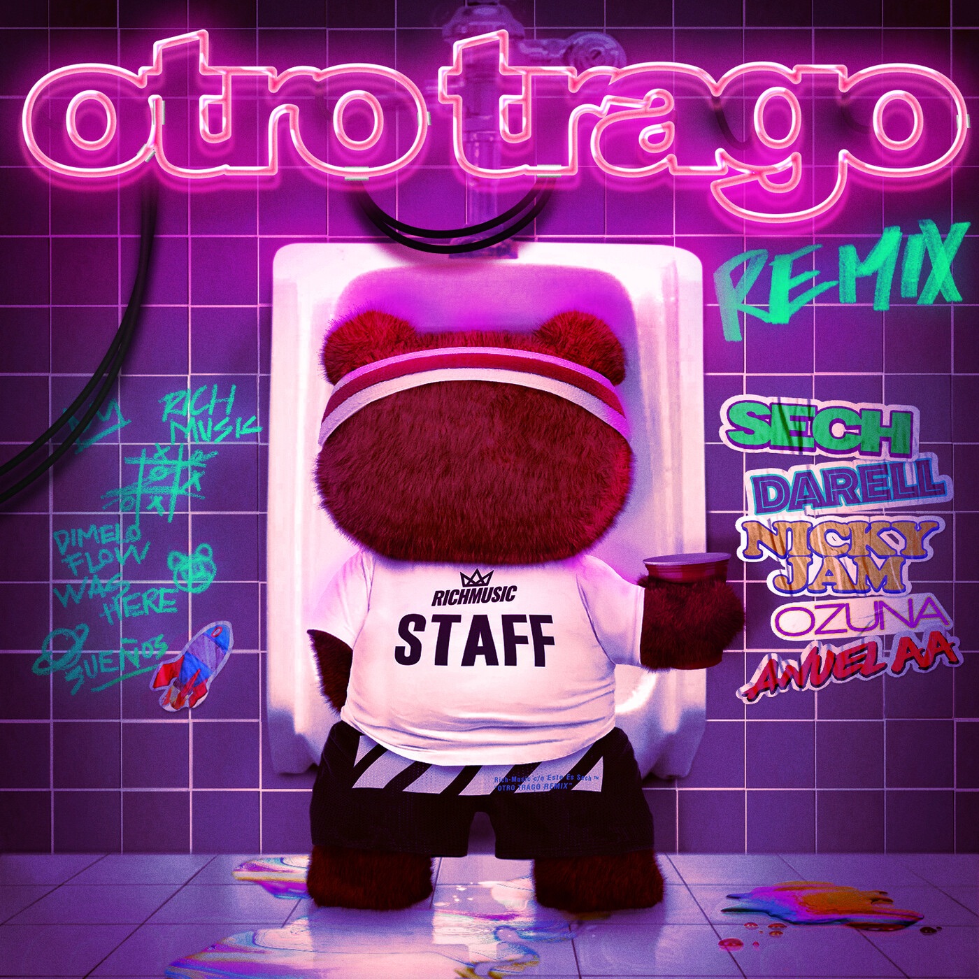 Otro Trago (Remix) [feat. Darell & Nicky Jam] - Single album cover