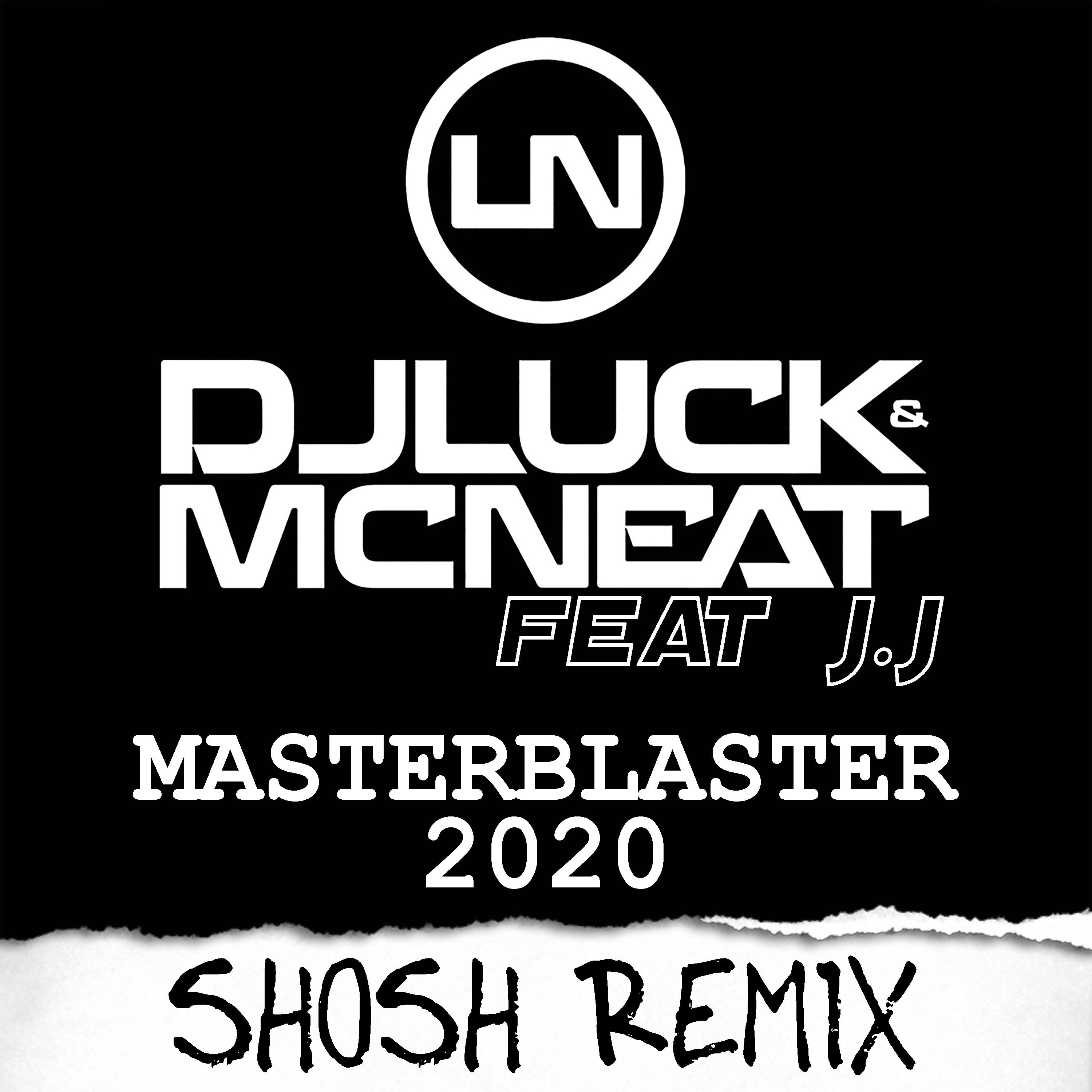 Masterblaster 2020 (feat. J.J) [SHOSH Remix] - Single album cover