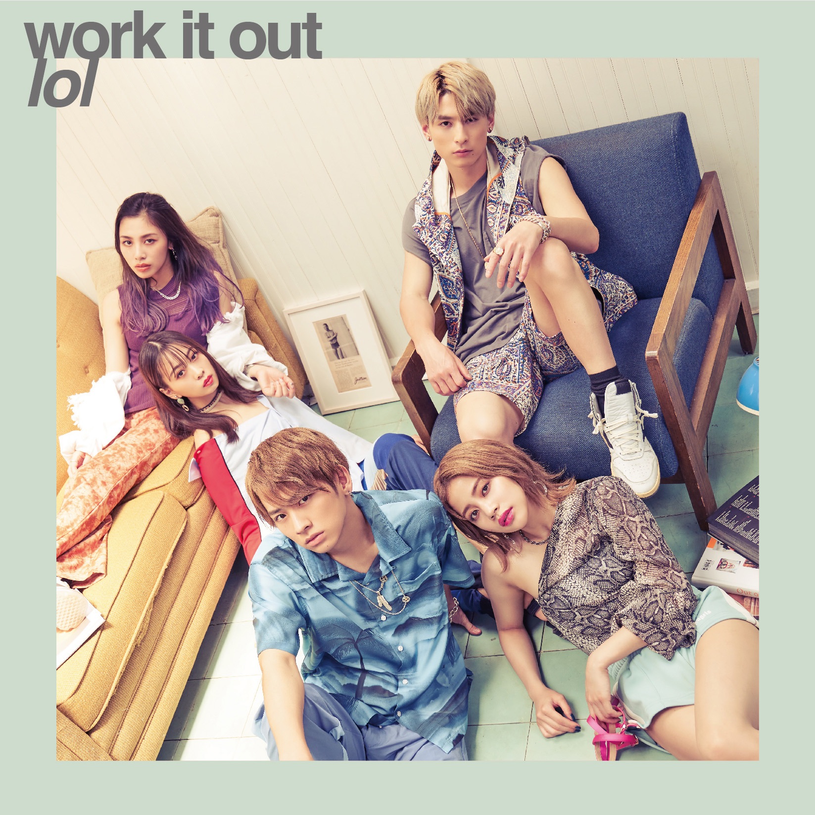 work it out - EP album cover