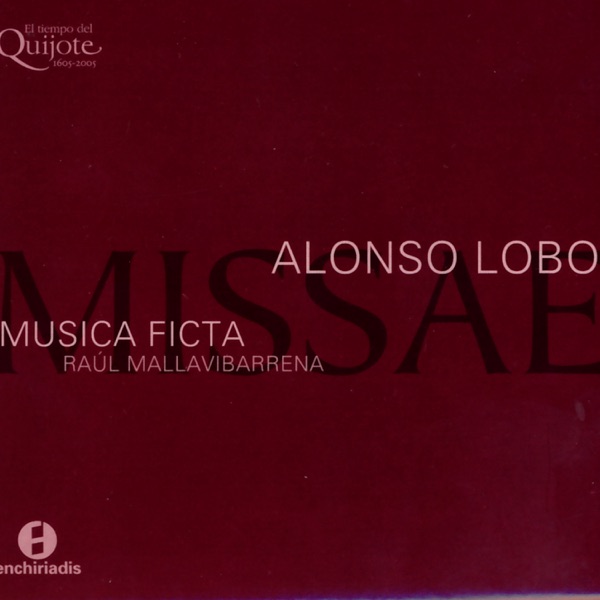 Alonso Lobo: Missae album cover
