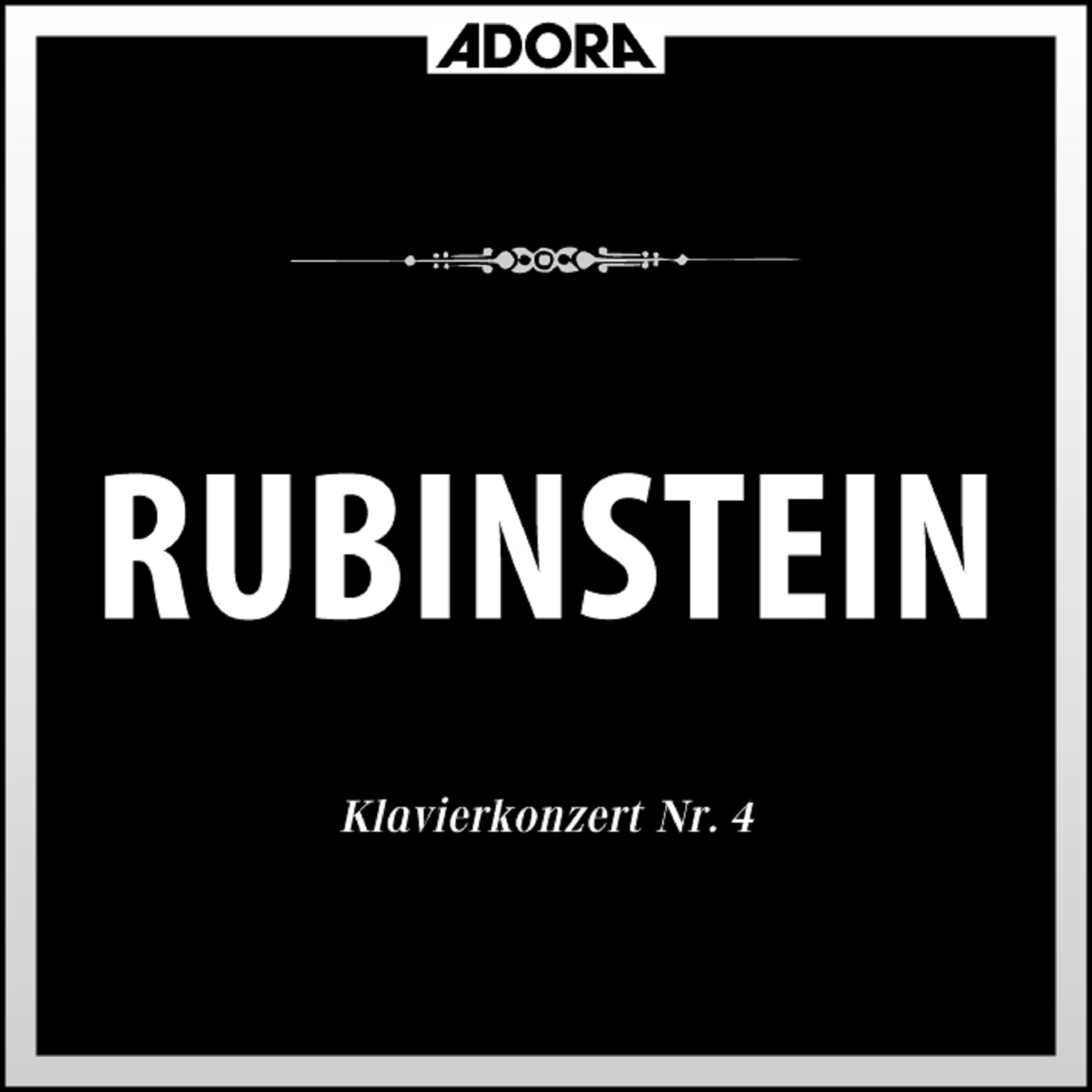 Rubinstein: Klavierkonzert, Op. 70 - Klavierstücke album cover