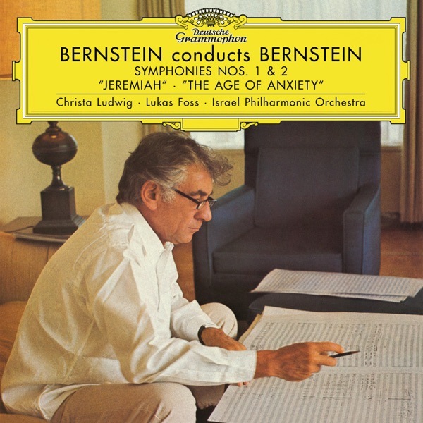 Bernstein: Symphony No. 1 "Jeremiah" & No. 2 "The Age of Anxiety" (Live) album cover