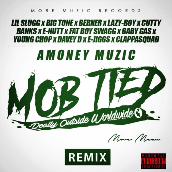 Mob Tied (Remix) [feat. Lil Slugg, Big Tone, Cutty Banks, E-Nutt, Fat Boy Swagg, Baby Gas, Young Cho album cover