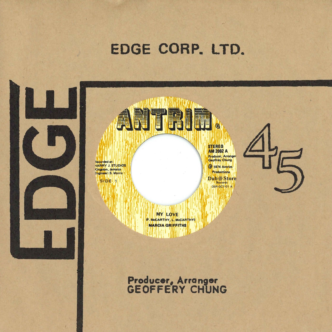 My Love / My Love Version - Single album cover