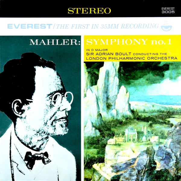 Mahler: Symphony No. 1 in D Major "Titan" (Transferred from the Original Everest Records Master Tape album cover