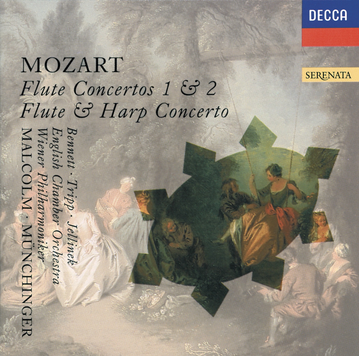 Mozart: Flute Concertos No. 1 and No. 2 & Concerto for Flute and Harp album cover
