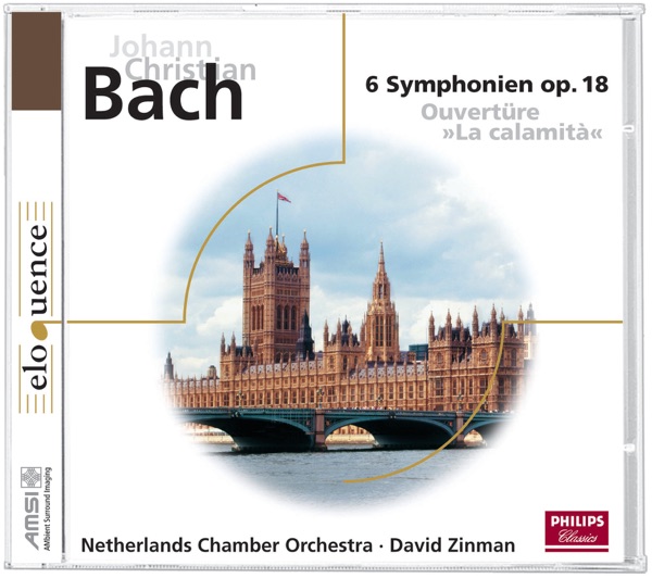 J. Chr. Bach: Sinfonien album cover