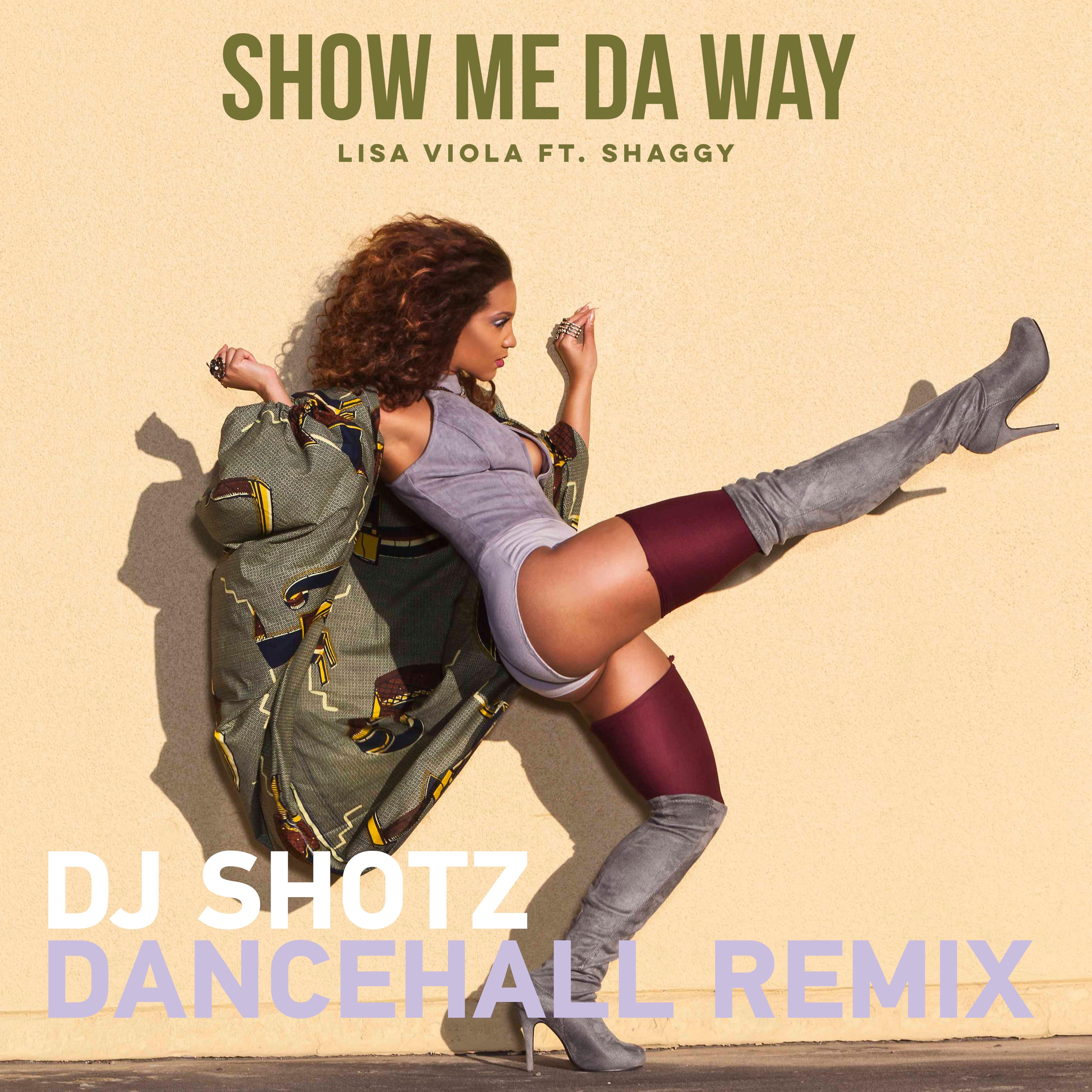 Show Me da Way (feat. Lisa Viola & Shaggy) [Dancehall Remix] - Single album cover