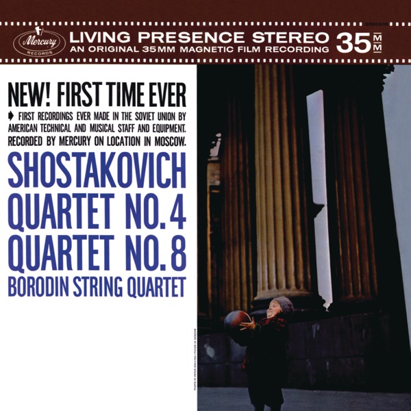 Shostakovich: Quartet No. 4; Quartet No. 8 album cover