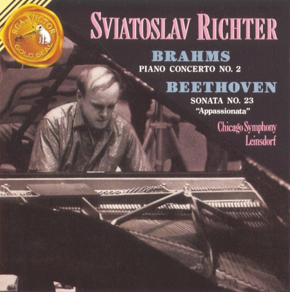 Brahms: Concerto No. 2, Op. 83 - Beethoven: Sonata No. 23, Op. 57 album cover