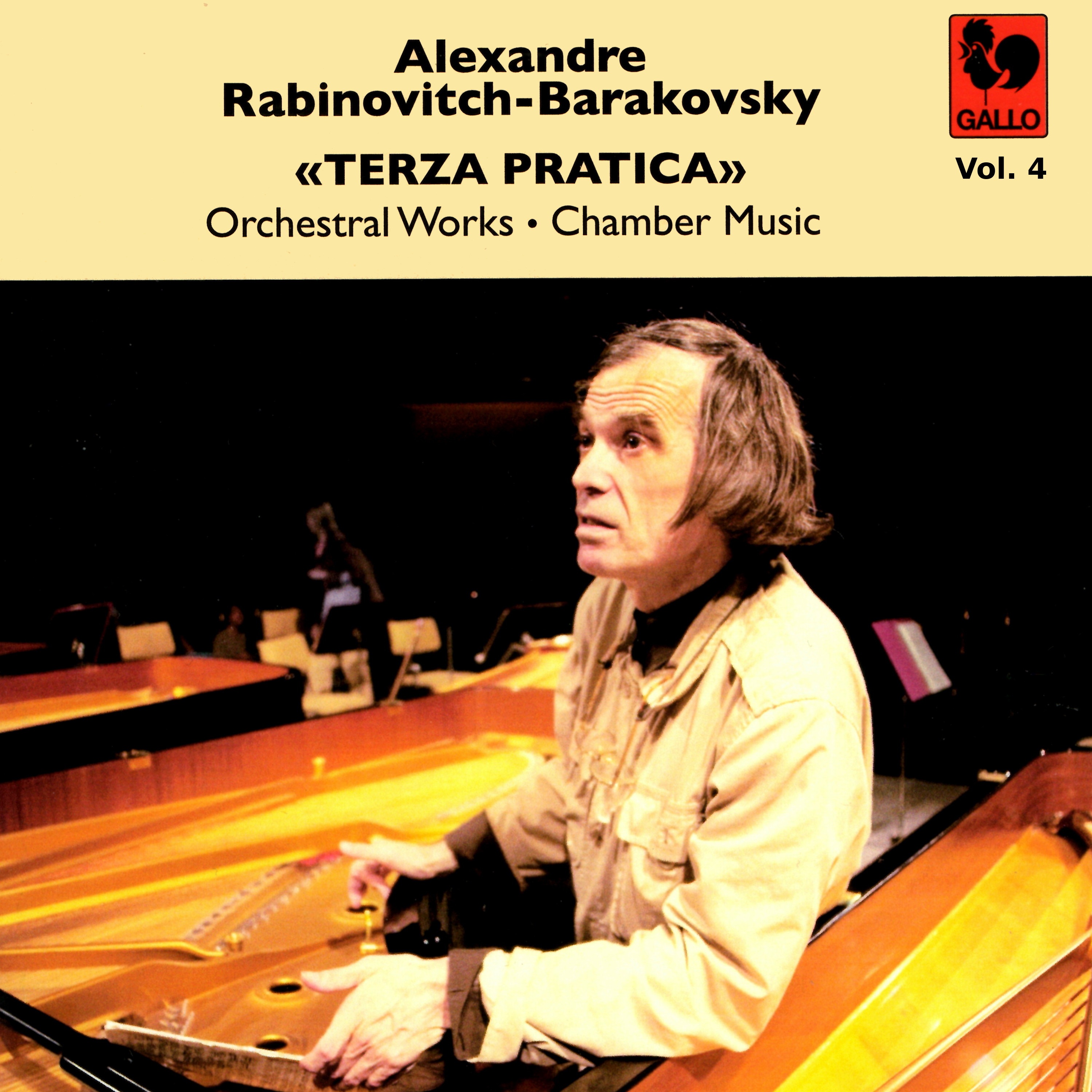 Alexandre Rabinovitch-Barakovsky: «Terza Pratica» Vol. 4 (Live) album cover