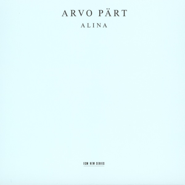 Pärt: Alina - Spiegel im Spiegel album cover