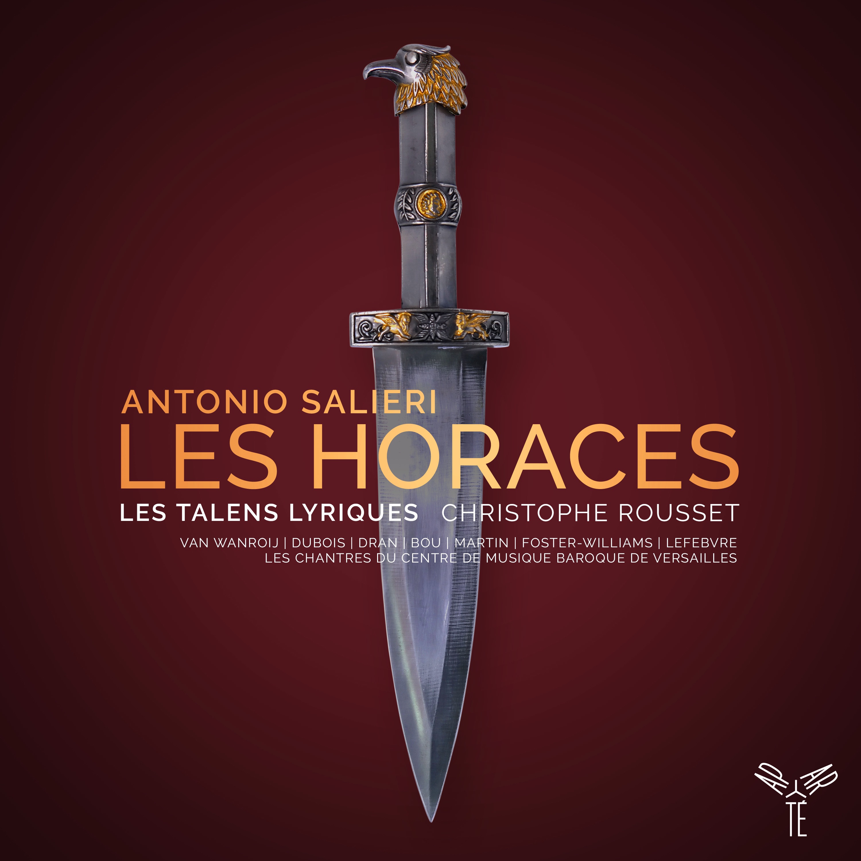Antonio Salieri: Les Horaces album cover