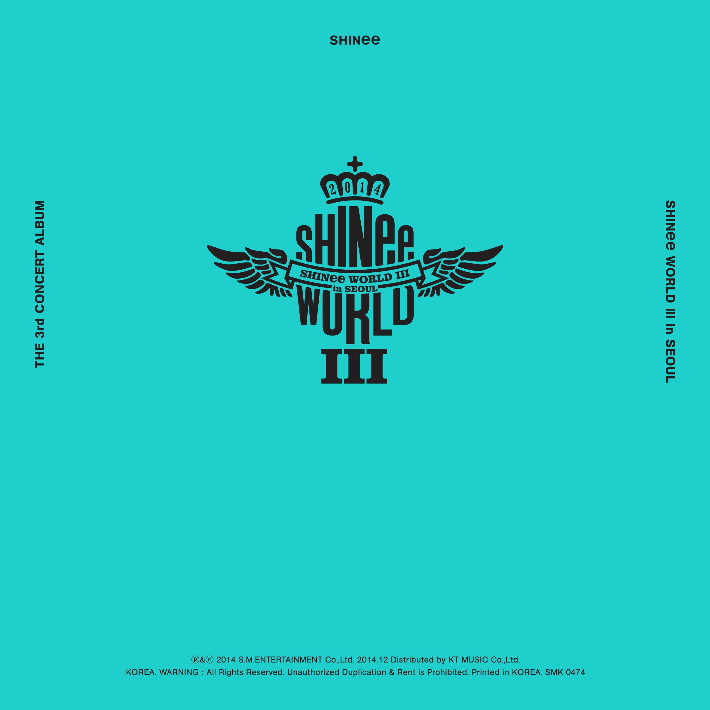 SHINee THE 3rd CONCERT ALBUM 'SHINee WORLD Ⅲ in SEOUL' (Live) album cover