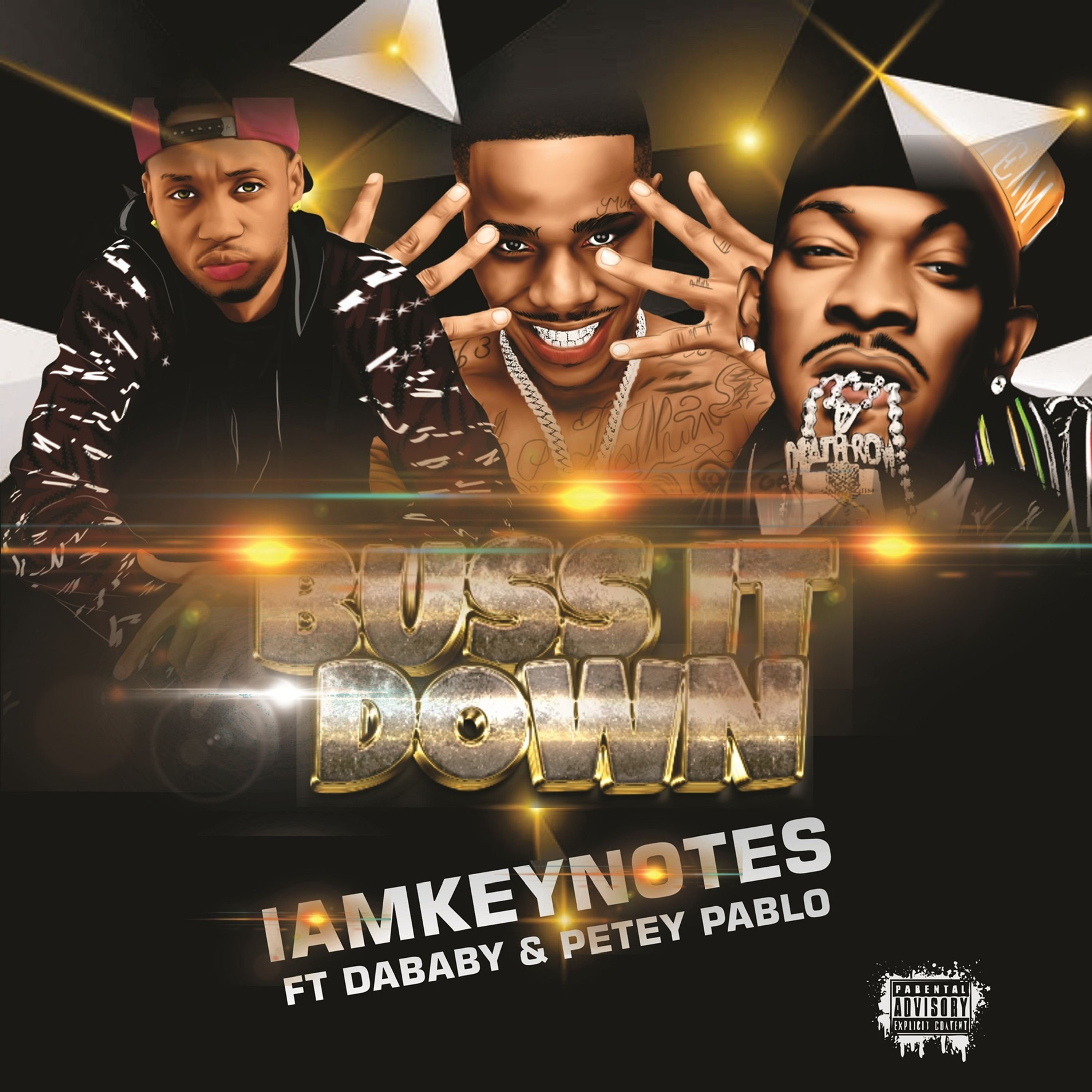 Buss It Down (feat. DaBaby & Petey Pablo) - Single album cover