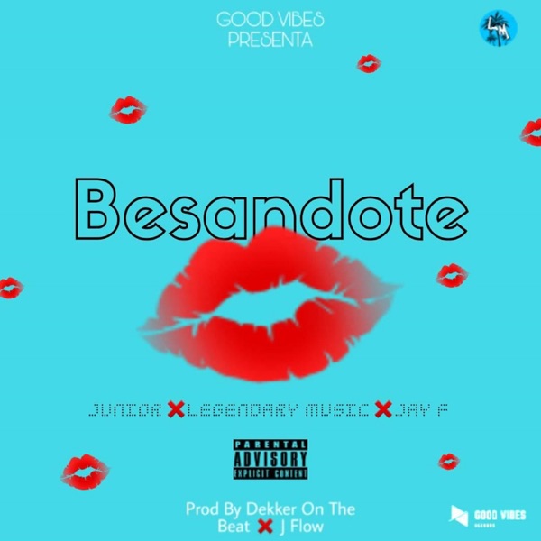 Besándote (feat. Junior) - Single album cover